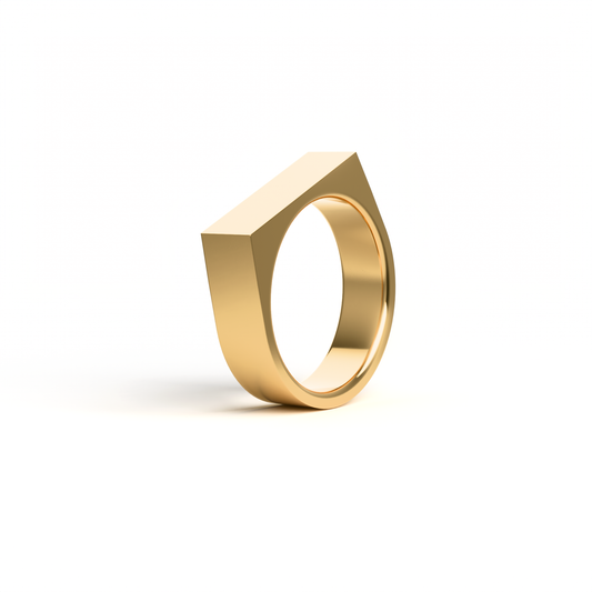 The Flat | Gold Vermeil